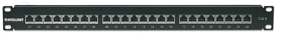 Intellinet Cat6 FTP 24‑Port Patch Panel 1U Photo 3