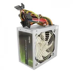 Блок питания ATX QOLTEC ATX 350W, 20+4 pin, немодульный, серый, вентилятор 12 см