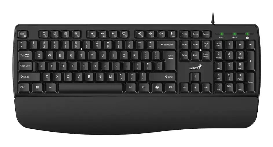 Genius KB-123 Vadu USB pilna izmēra