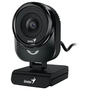 Webcam Genius FaceCam 1000X Q Black — 720p HD video, built-in microphone