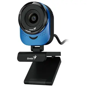 Webcam Genius FaceCam 1000X Q Blue — 720p HD video, built-in microphone