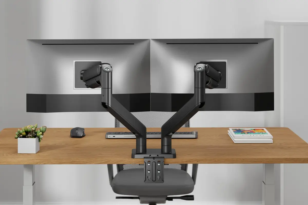 DIGITUS Dual Monitor Mount DA-90474 — 2×45", 2×20 kg Photo 4