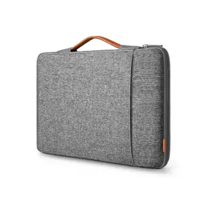 Sleeve case Inateck LB02006 for 35.6 cm (14") laptops, grey, carrying handle