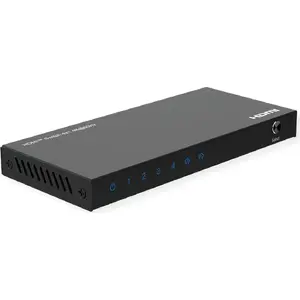 HDMI switch ROLINE 4-port 4K60Hz HDCP2.3 with IR remote (model 14.01.3617)