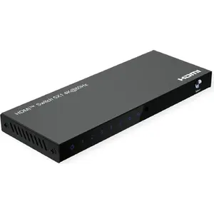HDMI Switch 5-port ROLINE 4K60Hz HDCP2.3 with IR remote (model 14.01.3618)
