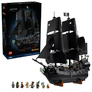 LEGO Icons Captain Jack Sparrow’s Pirate Ship model set 10365 — 2,862 pieces, 8 minifigures, for ages 18+