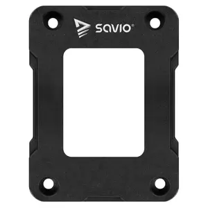 Mounting bracket SAVIO AK-85 for CPU cooler, LGA 1700, 53×70×6 mm, black