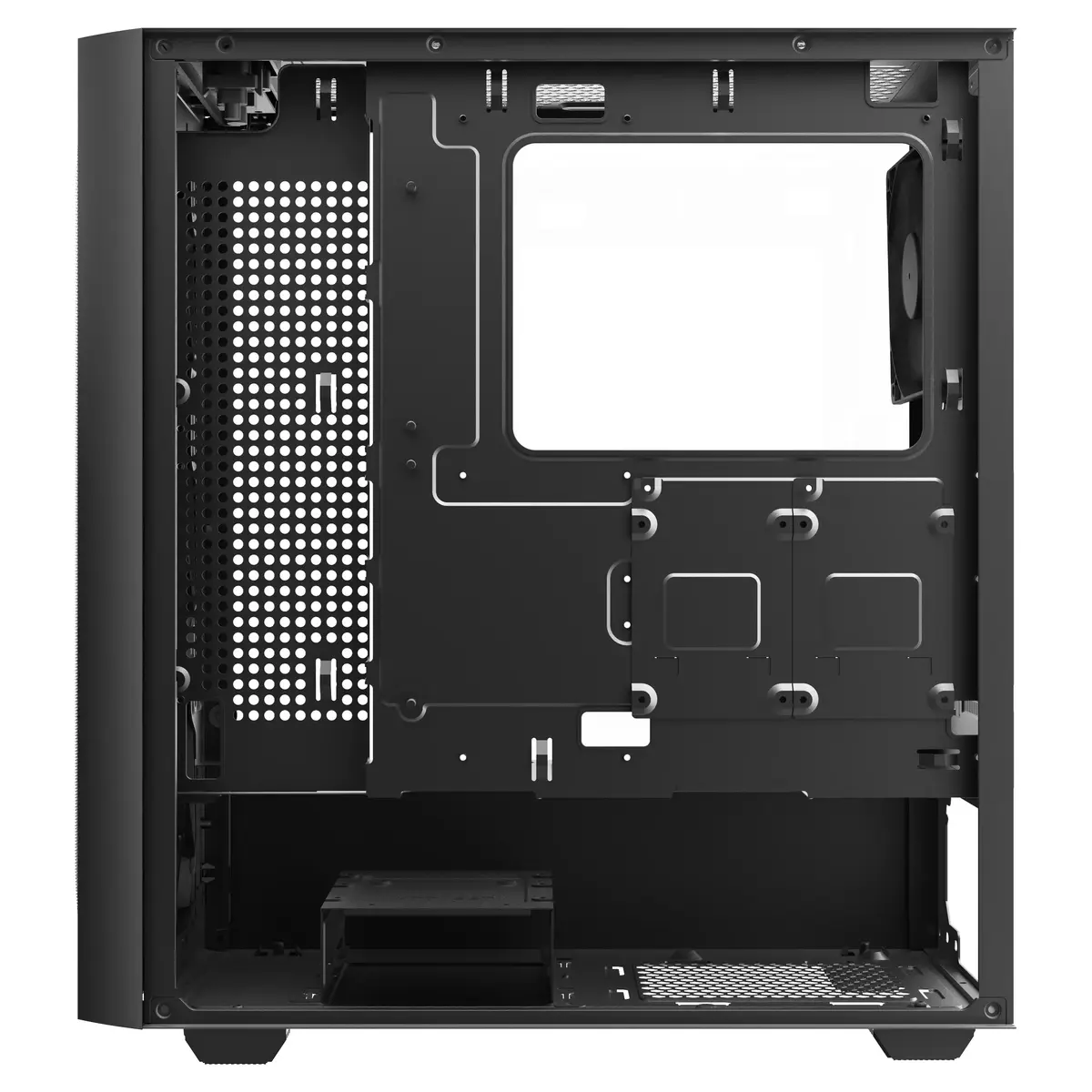 Datora korpuss SAVIO Noctis Flow — kubs Mini‑ITX/Micro‑ATX/ATX Photo 3
