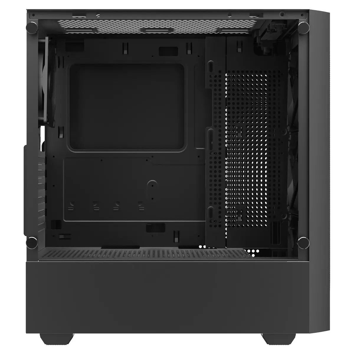 Datora korpuss SAVIO Noctis Flow — kubs Mini‑ITX/Micro‑ATX/ATX Photo 4