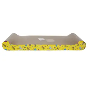 Cat scratching post BESK horizontal nail file pad 60×24×7.5 cm