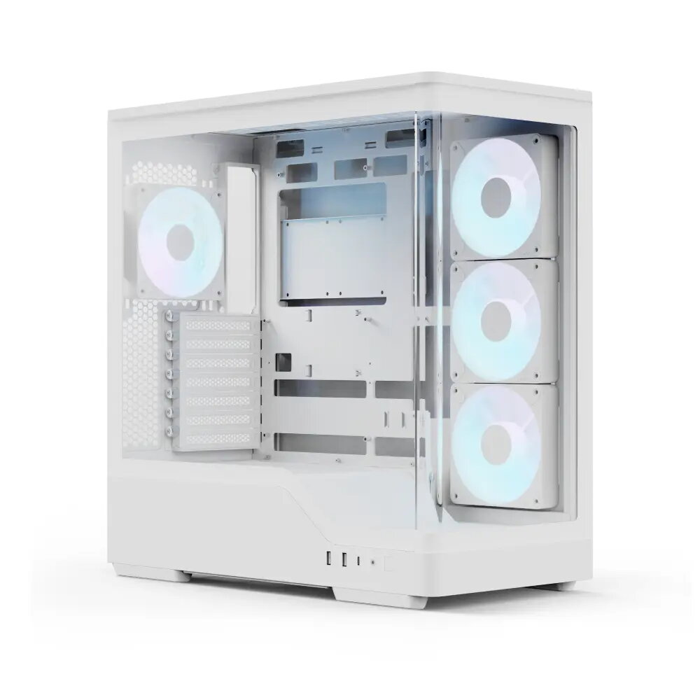 Datora korpuss Midi Tower Aerocool P500A-WT