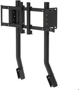 Monitor stand Oplite GTR S8 E-SPORT (single monitor) black — adjustable desktop mount