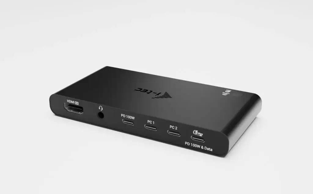 i-tec KVM dokstacija HDMI diviem hostiem Photo 3