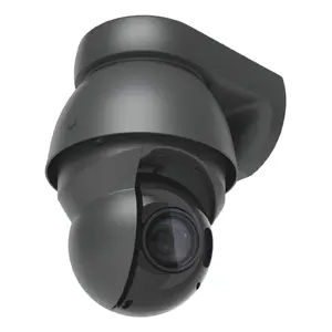 IP PTZ видеокамера Ubiquiti AI PTZ Precision — 3864×2160, оптический зум 31×, поворот 360°, для улицы и помещений, настенный/столбовой/настольный монтаж, чёрная сферическая