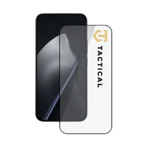 Защитное стекло с приватизацией для Apple iPhone 12 / 12 Pro — Tactical 5D Stealth чёрное