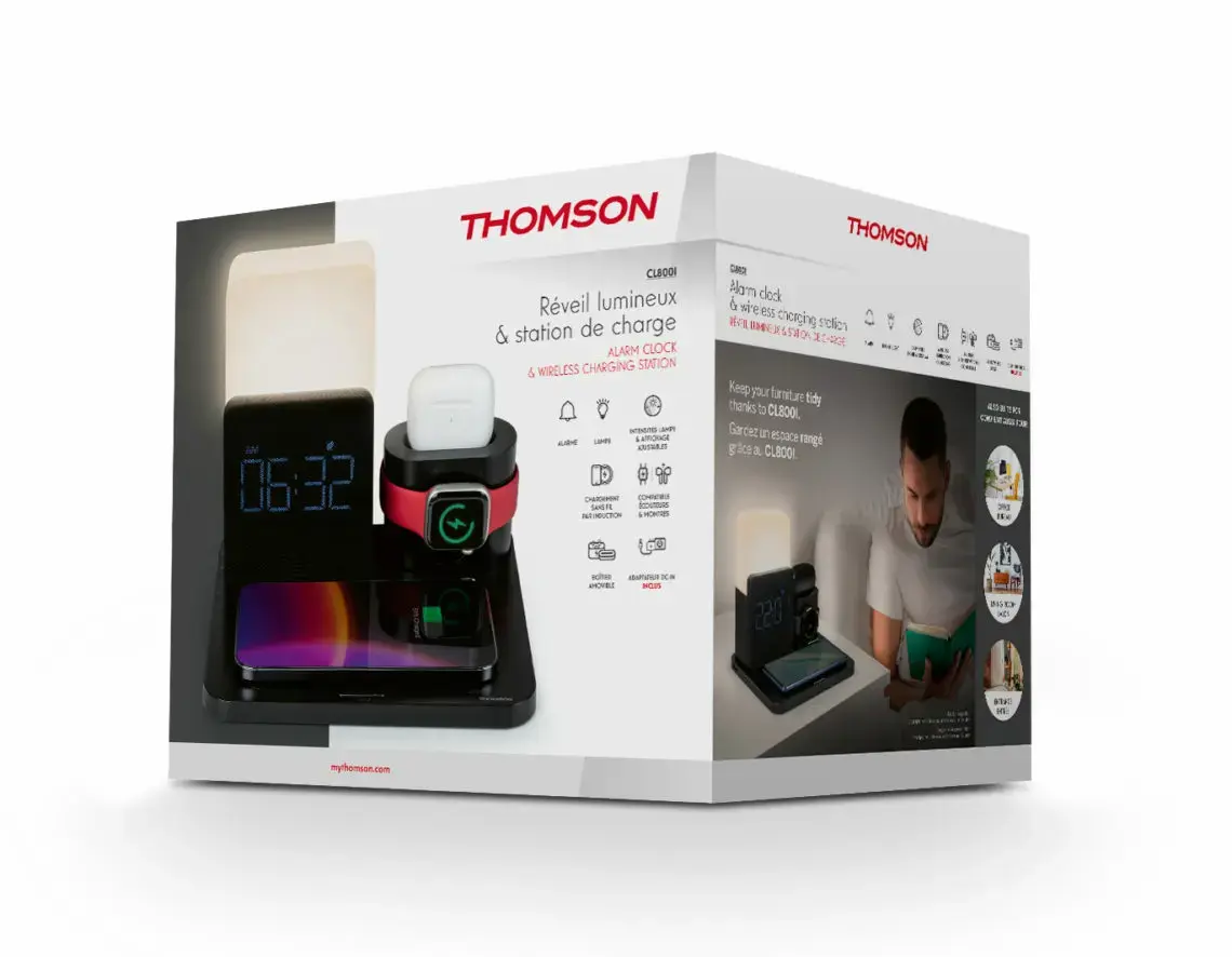Digital alarm clock THOMSON CL800i Photo 2