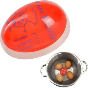 Mechanical kitchen timer ORION 130729 — red, manual countdown timer