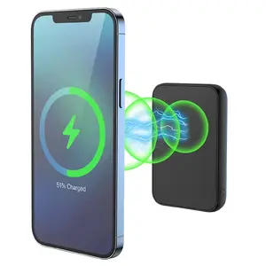 Пауэрбанк XtremeMac XWH-PMS-13 10000 mAh Li‑Ion с беспроводной зарядкой, черный, до 3 устройств