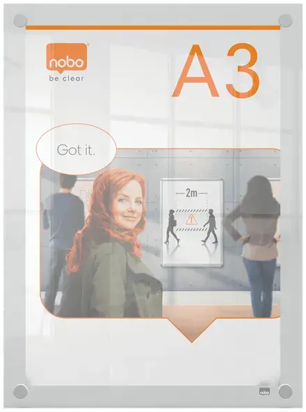 NOBO Premium Plus A3 sienas plakāta rāmītis Photo 4