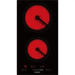 Vitroceramic hob Haeger VH-002.003A Vitro Heat 3000, 3000 W, vitroceramic surface
