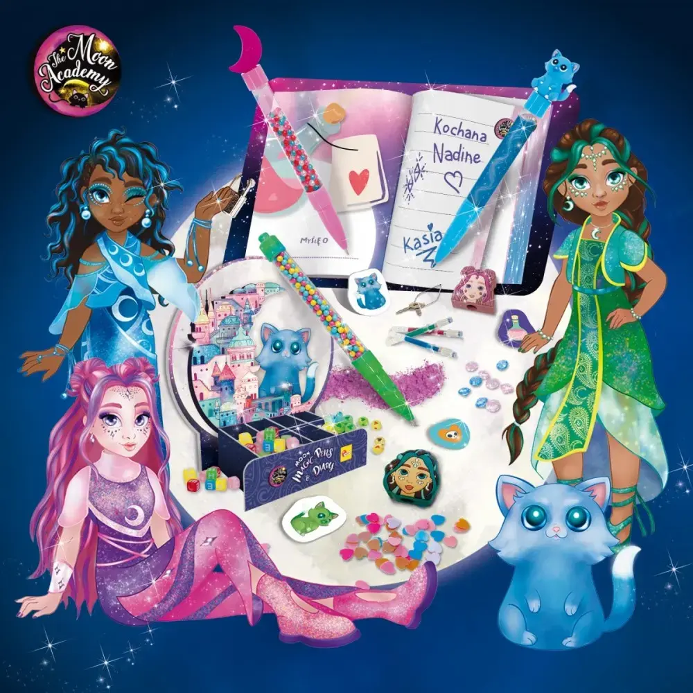 Liscianigiochi Moon Academy Moon ручки и дневник Photo 2