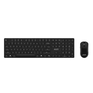 Проводной набор клавиатура и мышь MSI Forge K210 — компактный комплект с раскладкой US