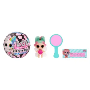 Mini lelle L.O.L. Surprise Eye Spy Baby Sisters no Mga — plastmasa, dažādas krāsas, vecumam no 4+