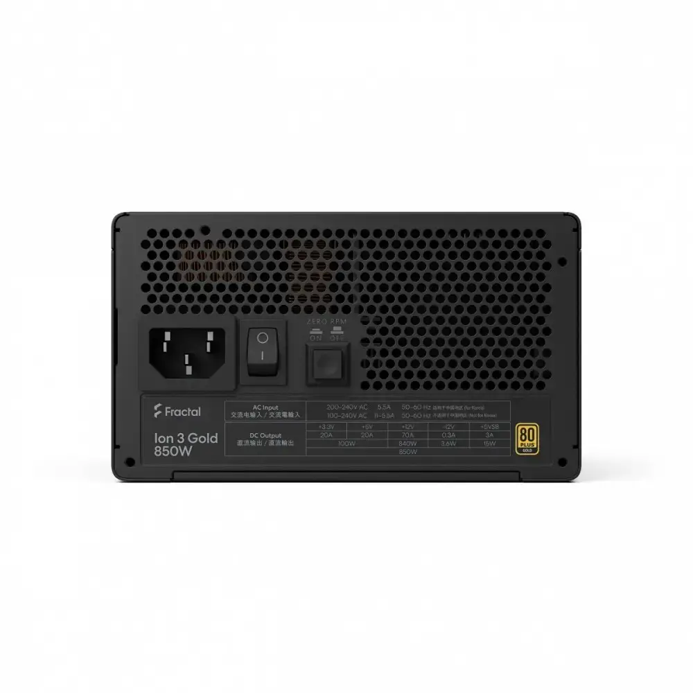 Блок питания fractal design FDE Ion 3 GOLD 850W Photo 2