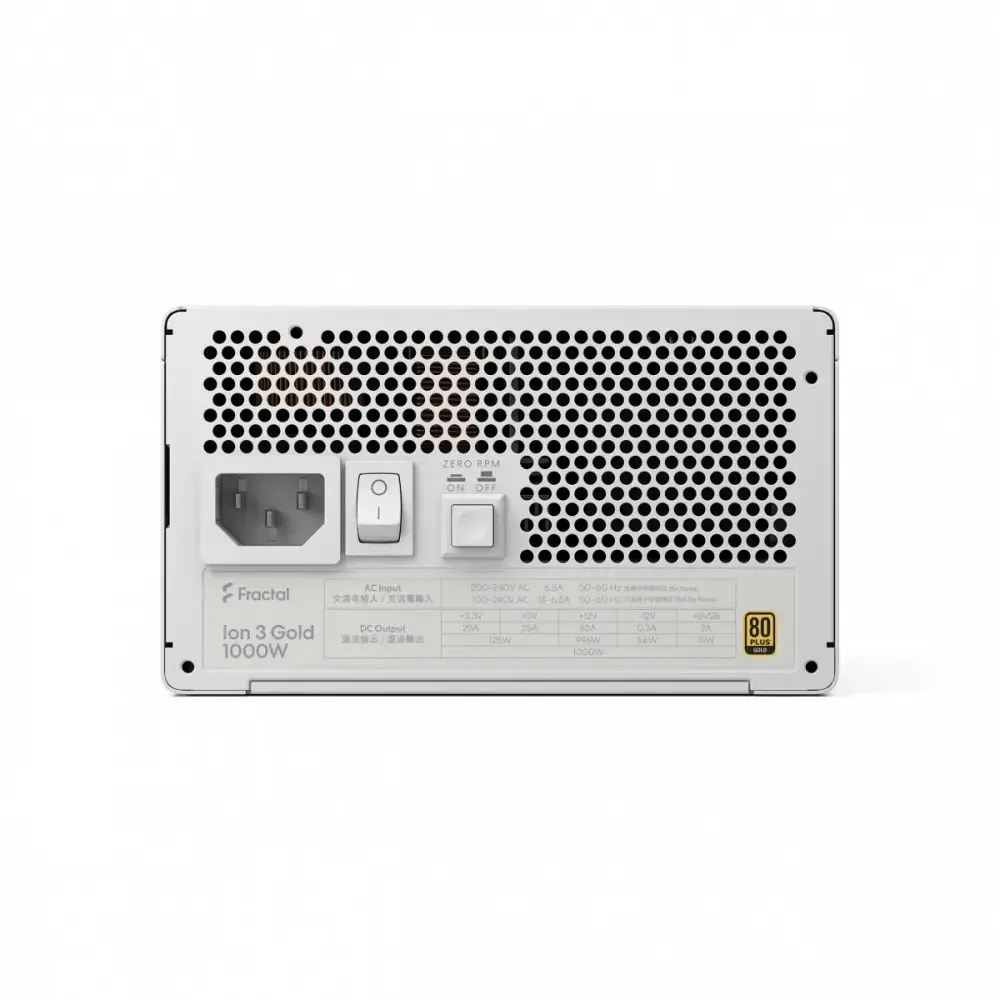 fractal design FDE Ion 3 GOLD 1000W блок питания Photo 2