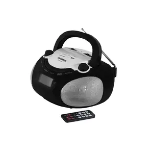 Portable radio ORAVA RSU-05 — Digital tuner, AM/FM/SW, Bluetooth 3.0+HS, 4.4W RMS, 3.5mm, Black/Silver
