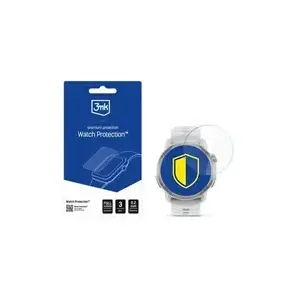 Screen protector 3MK FlexibleGlass Hybrid for Coros Apex 4 42mm — hybrid film-glass watch protector