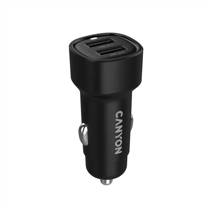 CANYON OnDrive 24 car charger — 24W, 2×USB-A Photo 3