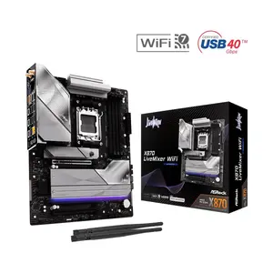 Материнская плата ASROCK X870 (Socket AM5, ATX, DDR5, 4 слота памяти, X870LIVEMIXERWIFI)