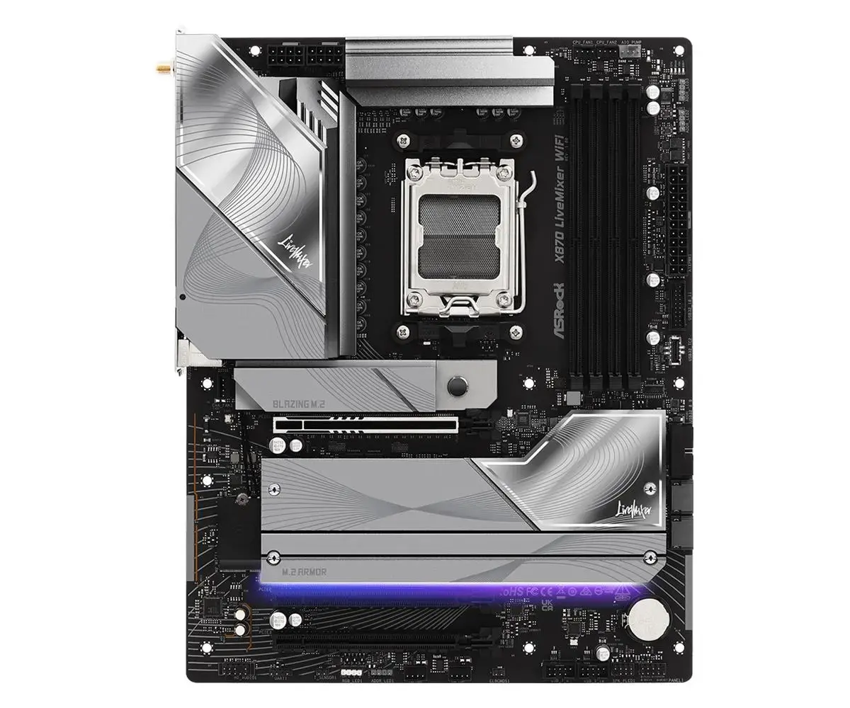 ASROCK X870 материнская плата (AM5, ATX, DDR5) Photo 3