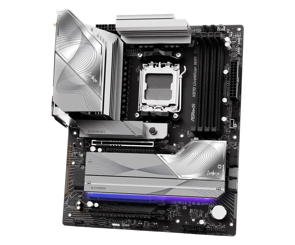 ASROCK X870 материнская плата (AM5, ATX, DDR5) Photo 5