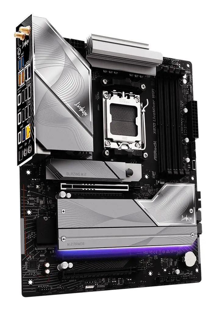 ASROCK X870 LiveMixer WiFi ATX Mātesplate