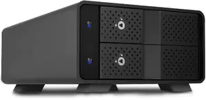 External 2-bay 3.5" HDD enclosure FANTEC MB-X2U31H for 2× 3.5" drives, USB 3.1 connection