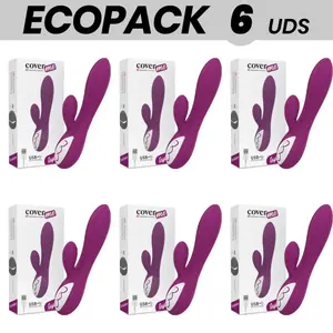 Vibrator accessories pack COVERME ECOPACK 6 units compatible with WATCHME wireless technology