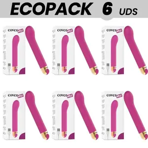 Vibrator COVERME G-Spot model ECOPACK 6 units — 10-speed G-spot vibrator set