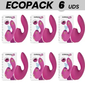 CoverMe ECOPACK 6 units — clitoral & G-spot stimulator set