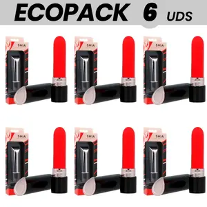 Komplekts 7 lūpu krāsu Ecopack LIPS STYLE Shia Vibratory — 7 gab.