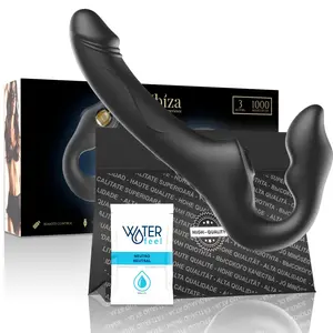 Strapless Remote-Control Vibrator IBIZA TECHNOLOGY D-230878 — 3 motors, 1000 combinations