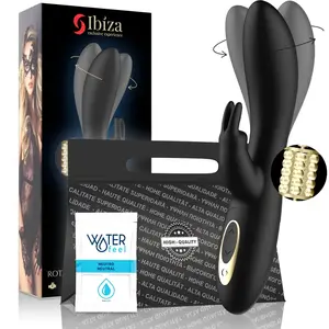 Rotator with Rabbit Attachment IBIZA TECHNOLOGY D-230876 — pearled finish, powerful motor, hands-free rotation