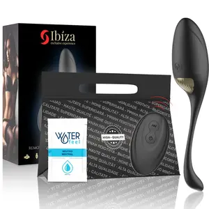 Olas vibrators IBIZA TECHNOLOGY D-230871 — ar tālvadību, kompakts personīgais stimulators