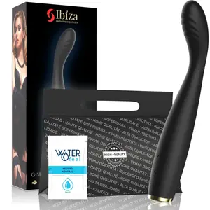 G-spot vibrator IBIZA TECHNOLOGY D-230875 with curved ergonomic shaft and powerful pulsating stimulation