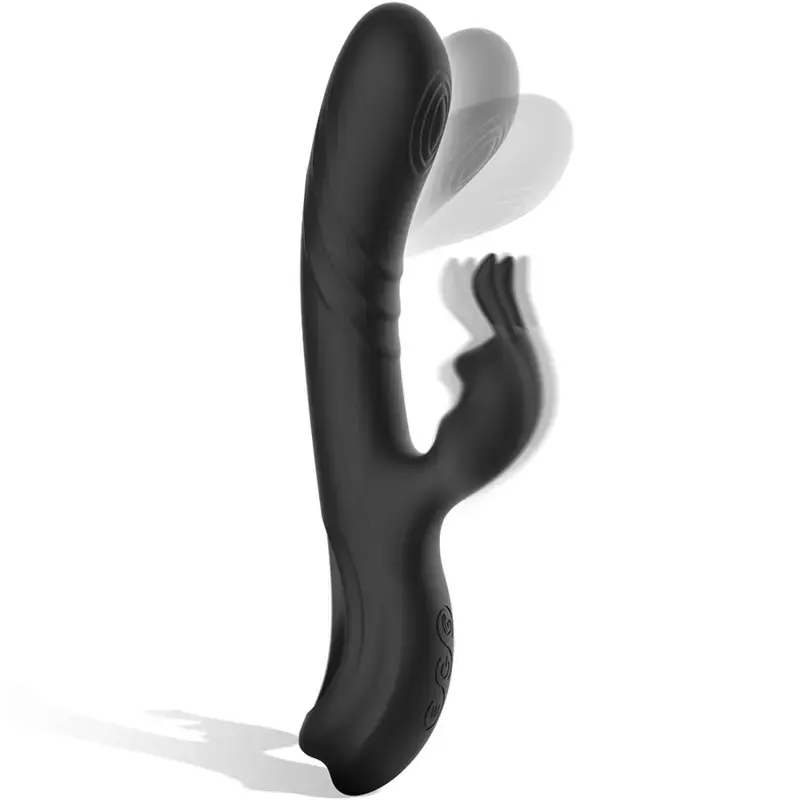 black&silver D-235663 silikona Rabbit stimulators Photo 2
