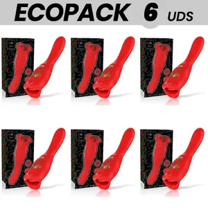 Мужской мастурбатор набор MIA ECOPACK 6 шт — модель Triple Pleasure с вибрацией и эффектом прикуса
