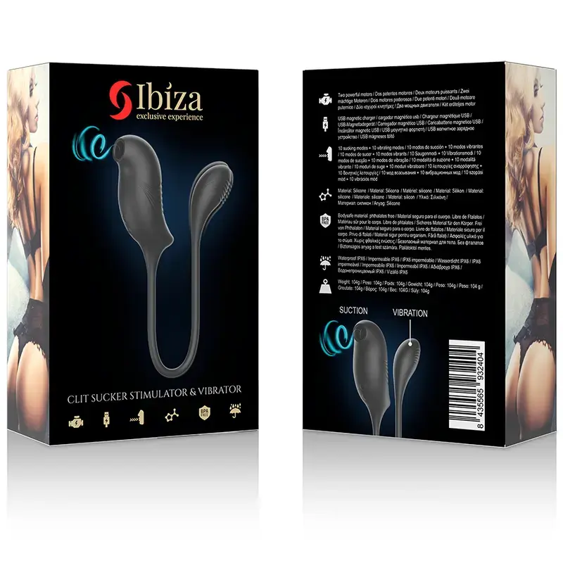 Clitoral suction & vibration stimulator IBIZA TECHNOLOGY MAGIC Photo 6