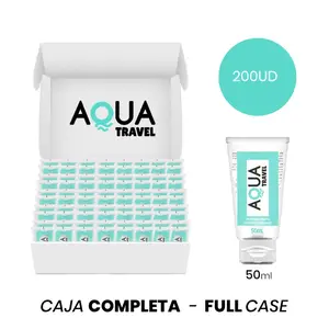 Водная интимная смазка Aqua Travel Tropical Fruits, 50 мл, совместима с презервативами и секс-игрушками