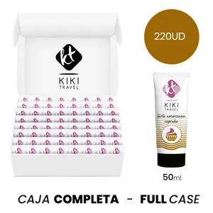 Personal lubricant bottle kikÍ travel Travel Cupcake 50 ml — compact travel lubricant